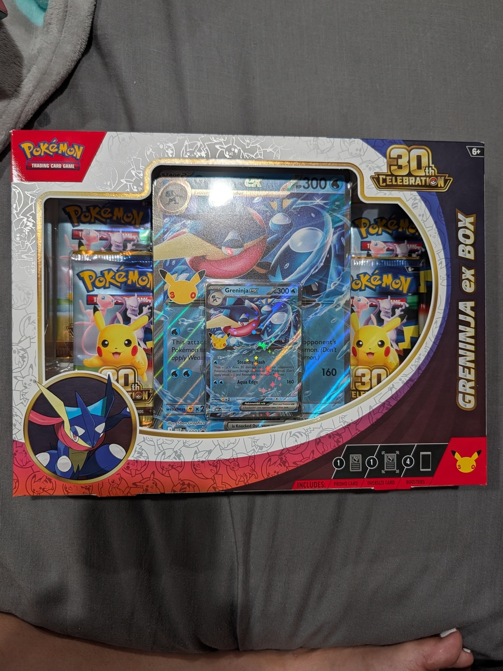 Pokemon Greninja EX Box - Blue Holographic Collector Set